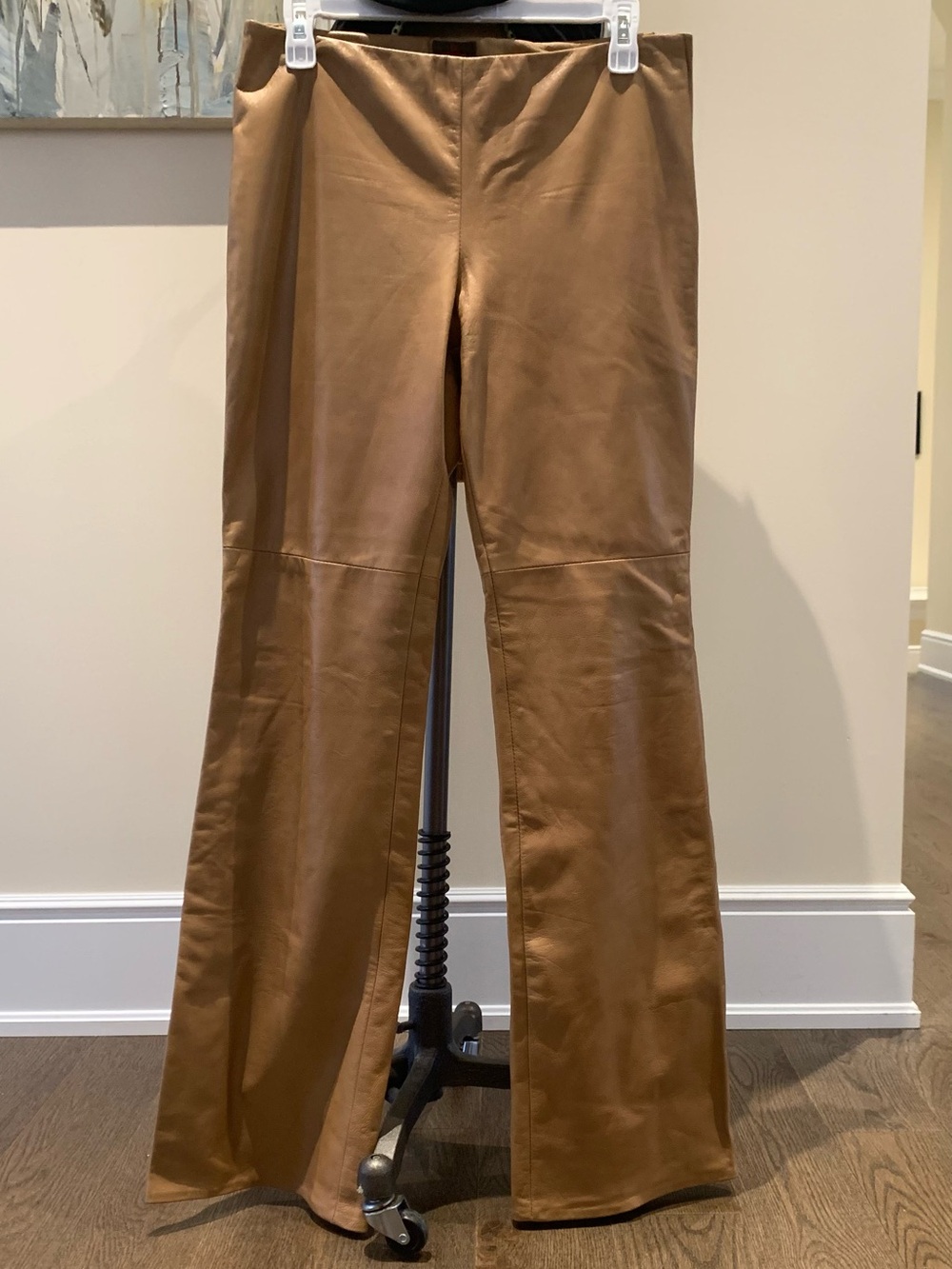 Women’s  Brown Leather Pants